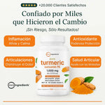 dile adios a los dolores ,Turmeric Curcumin 95% NO MAS DOLORES EN RODILLAS MEJORA TU SALUD :SUPER OFERTA Q220 + ENVIO GRATIS -  COMPRA 2 Y TE MANDAMOS UN TERCERO DE REGALO FORMATO 60 CAP